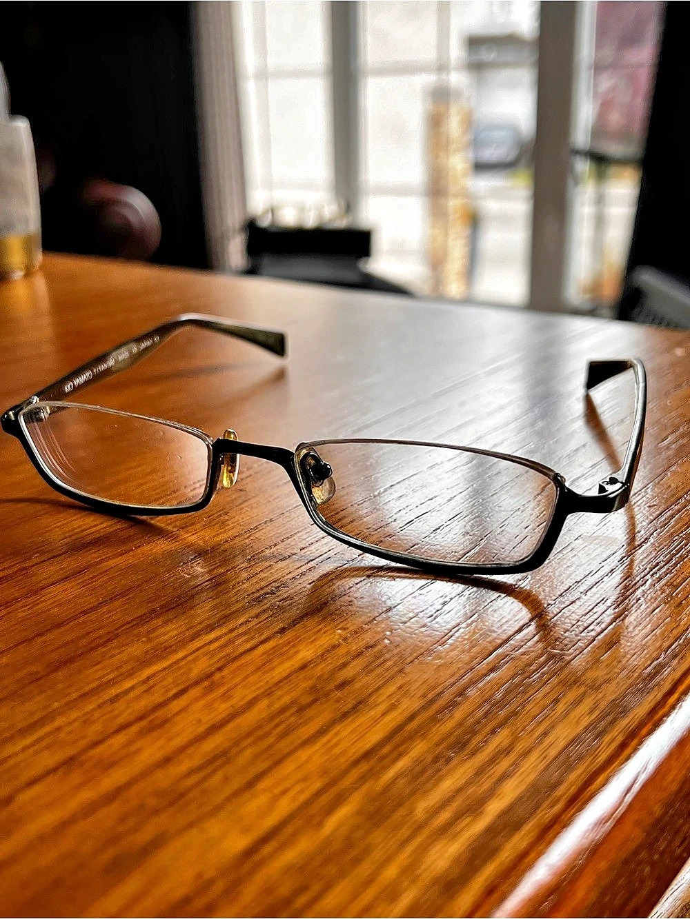 Kio Yamato KT-230 Titanium Eyeglasses Frames Brushed Gunmetal 51-18-140 - Japan